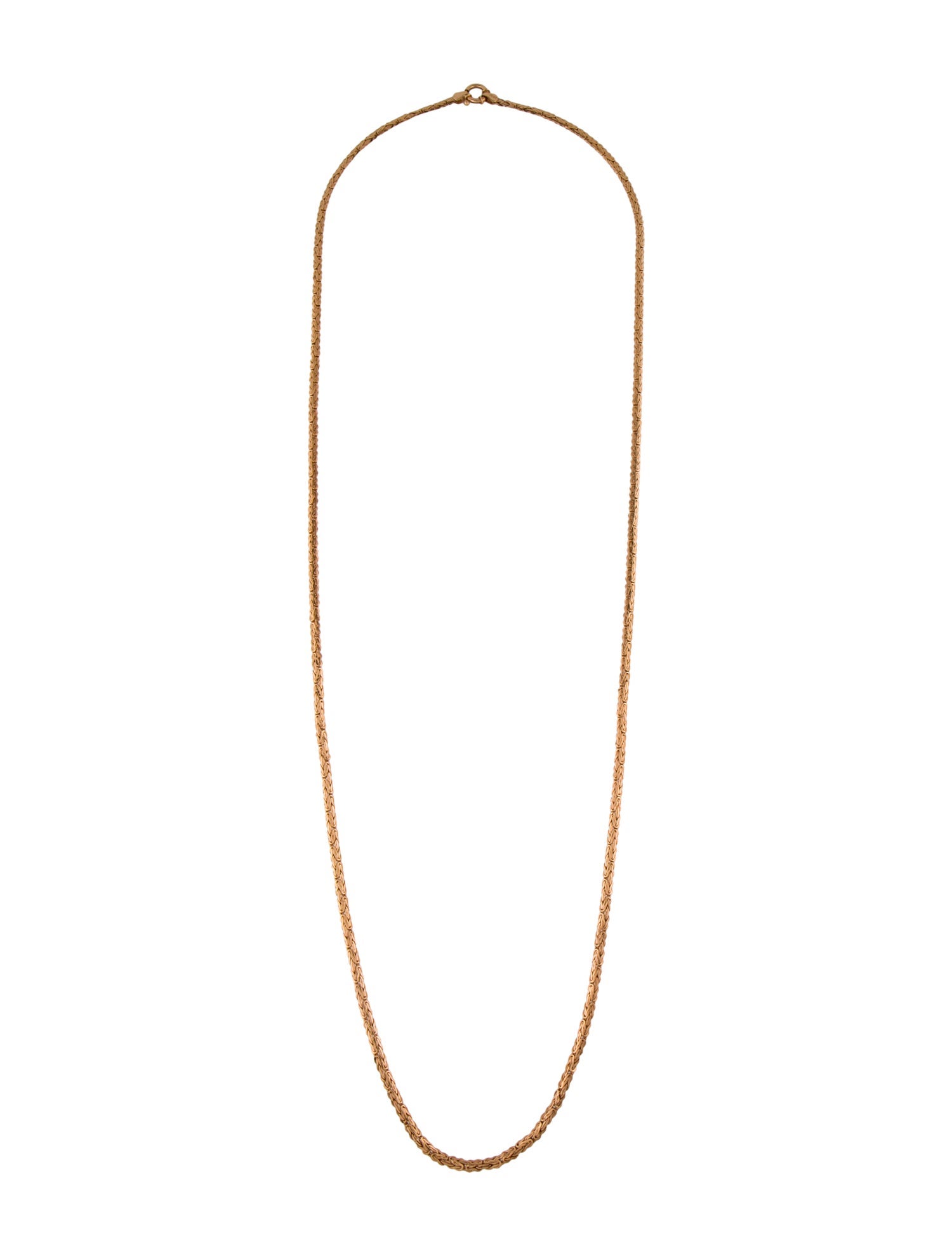 Milor 14K Fancy Long Chain