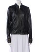 Mike & Chris Lamb Leather Biker Jacket