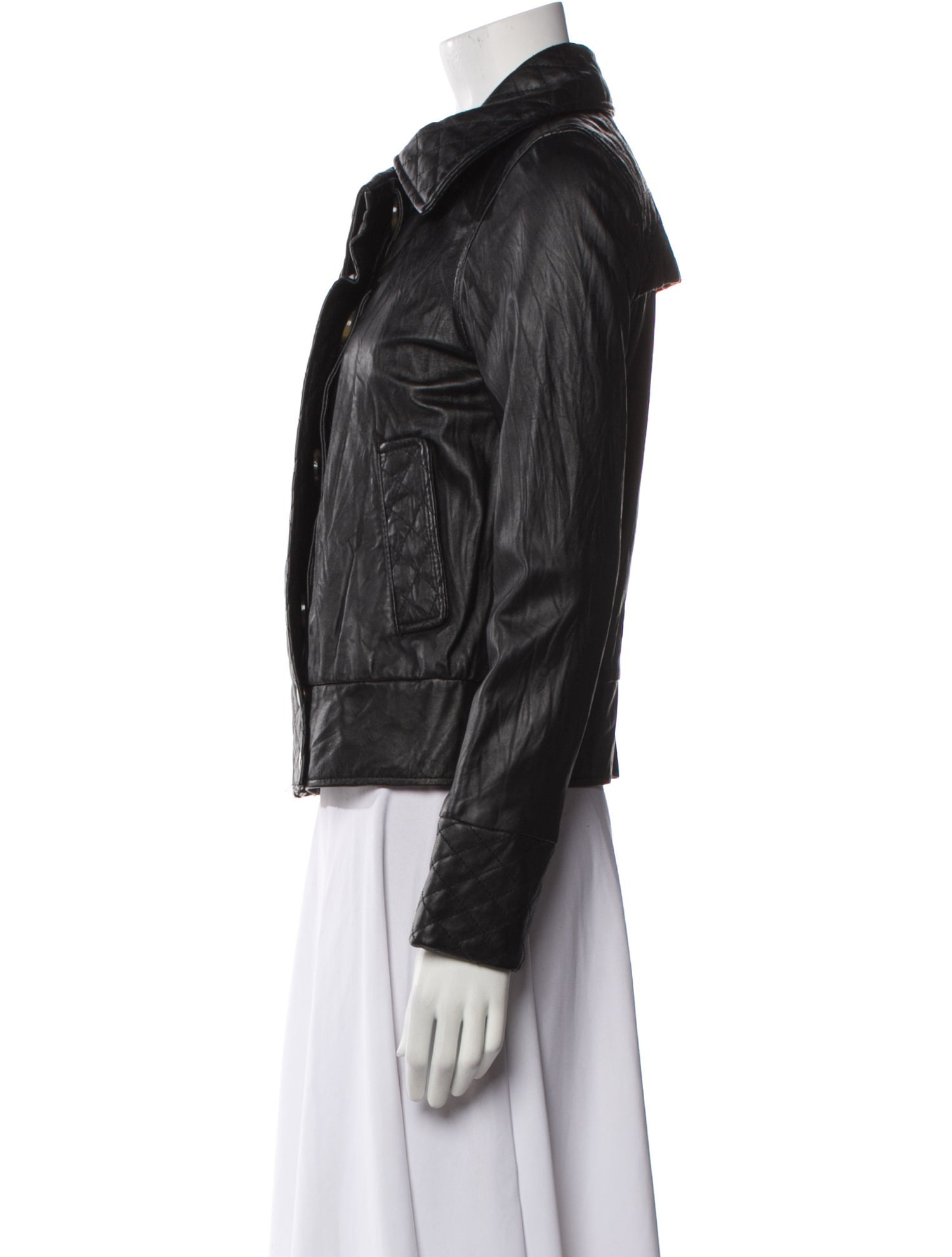 Mike & Chris Leather Biker Jacket
