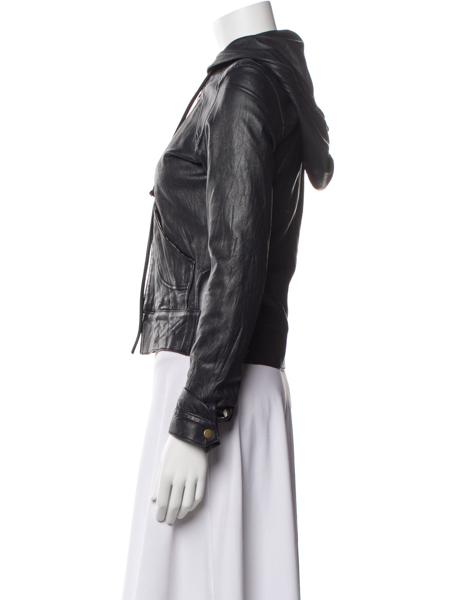 Mike & Chris Leather Bomber Jacket