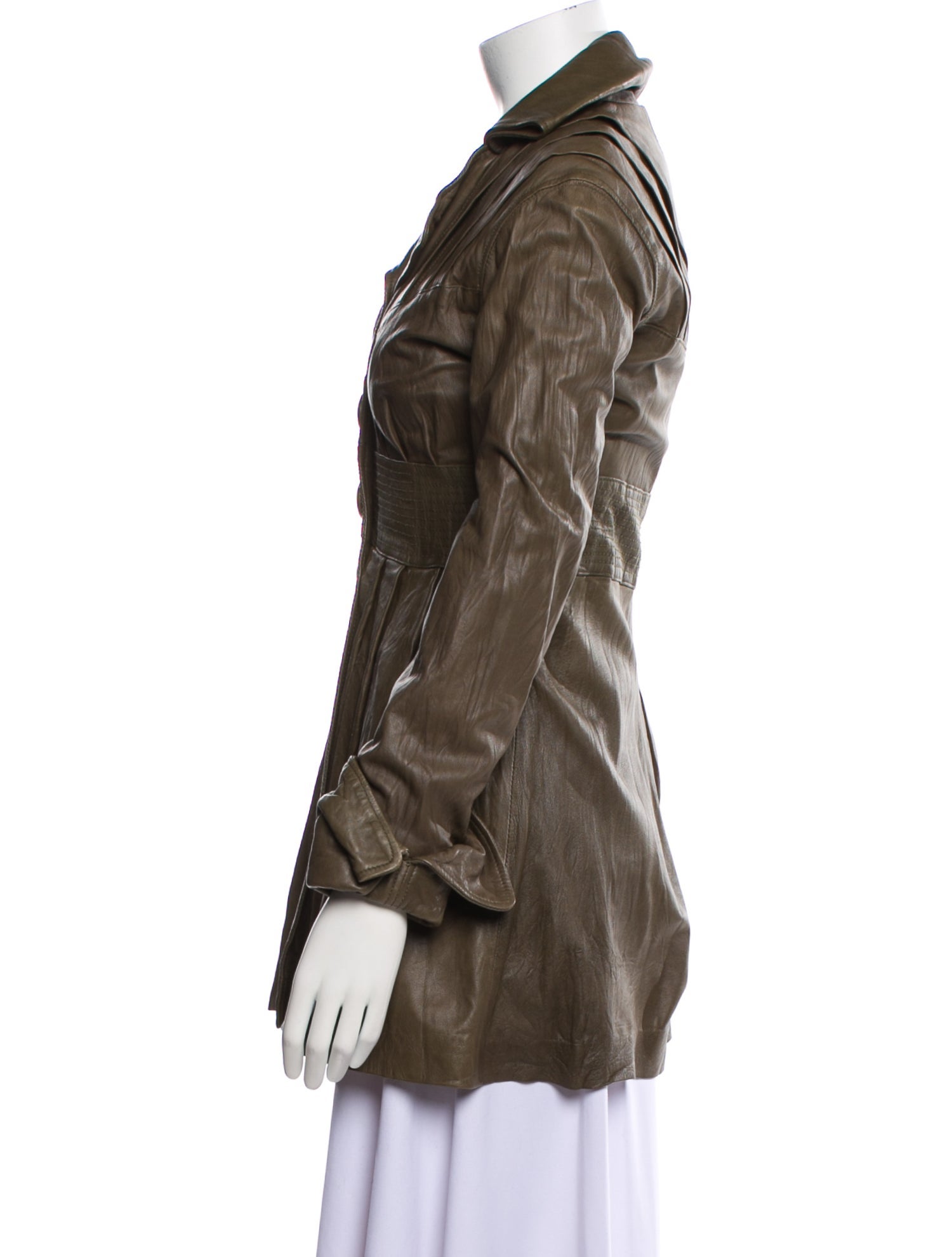 Mike & Chris Leather Coat