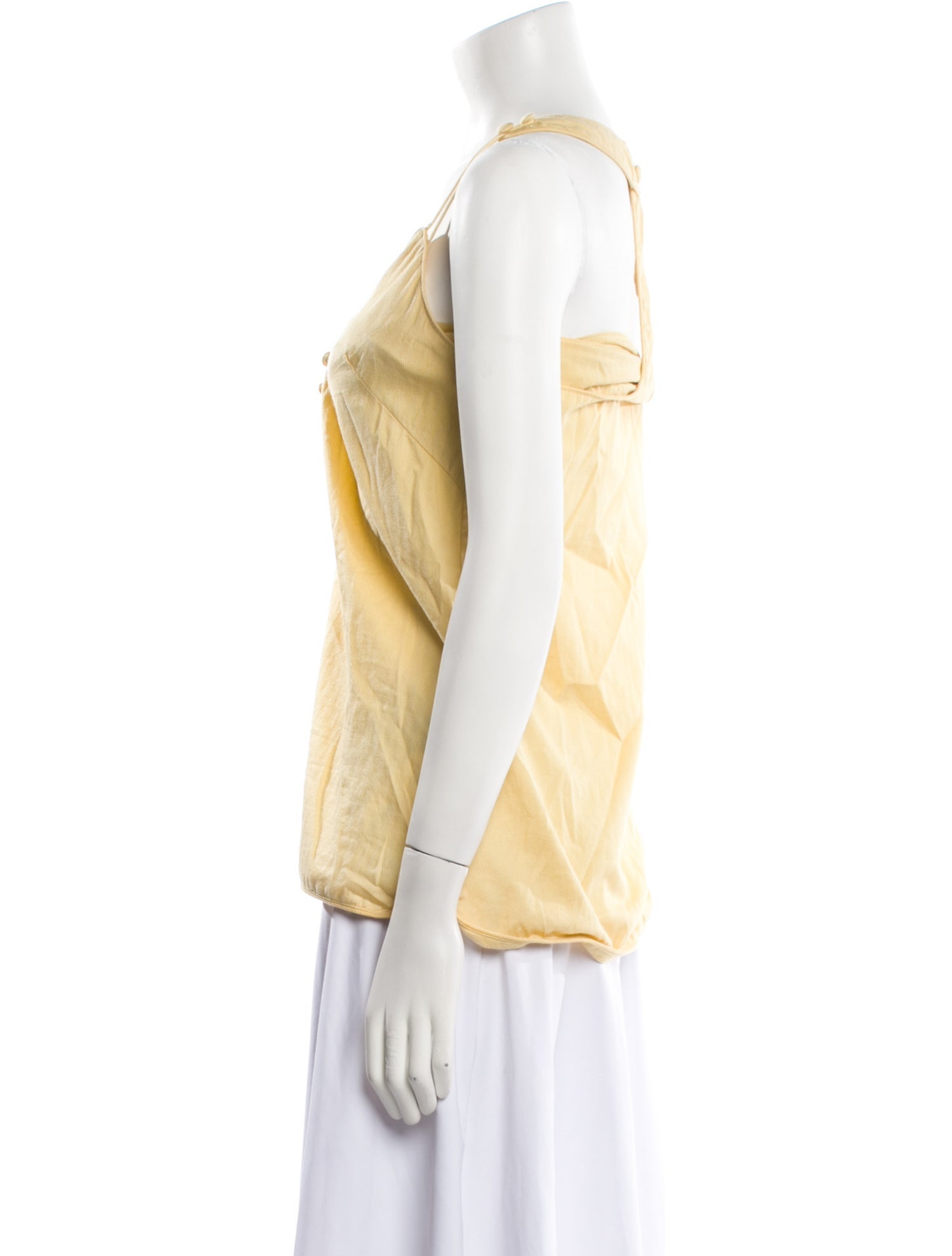 Mike & Chris V-Neck Sleeveless Blouse