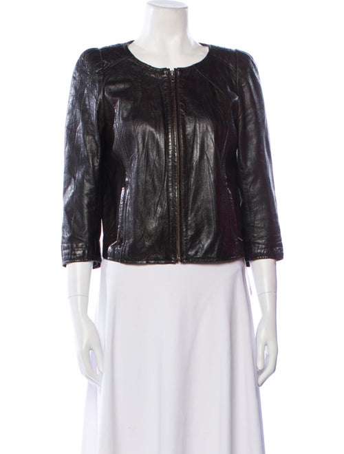Mike & Chris Lamb Leather Evening Jacket