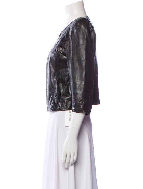 Mike & Chris Lamb Leather Evening Jacket