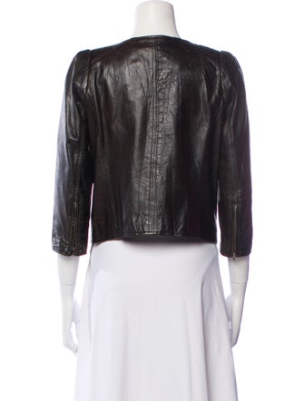 Mike & Chris Lamb Leather Evening Jacket