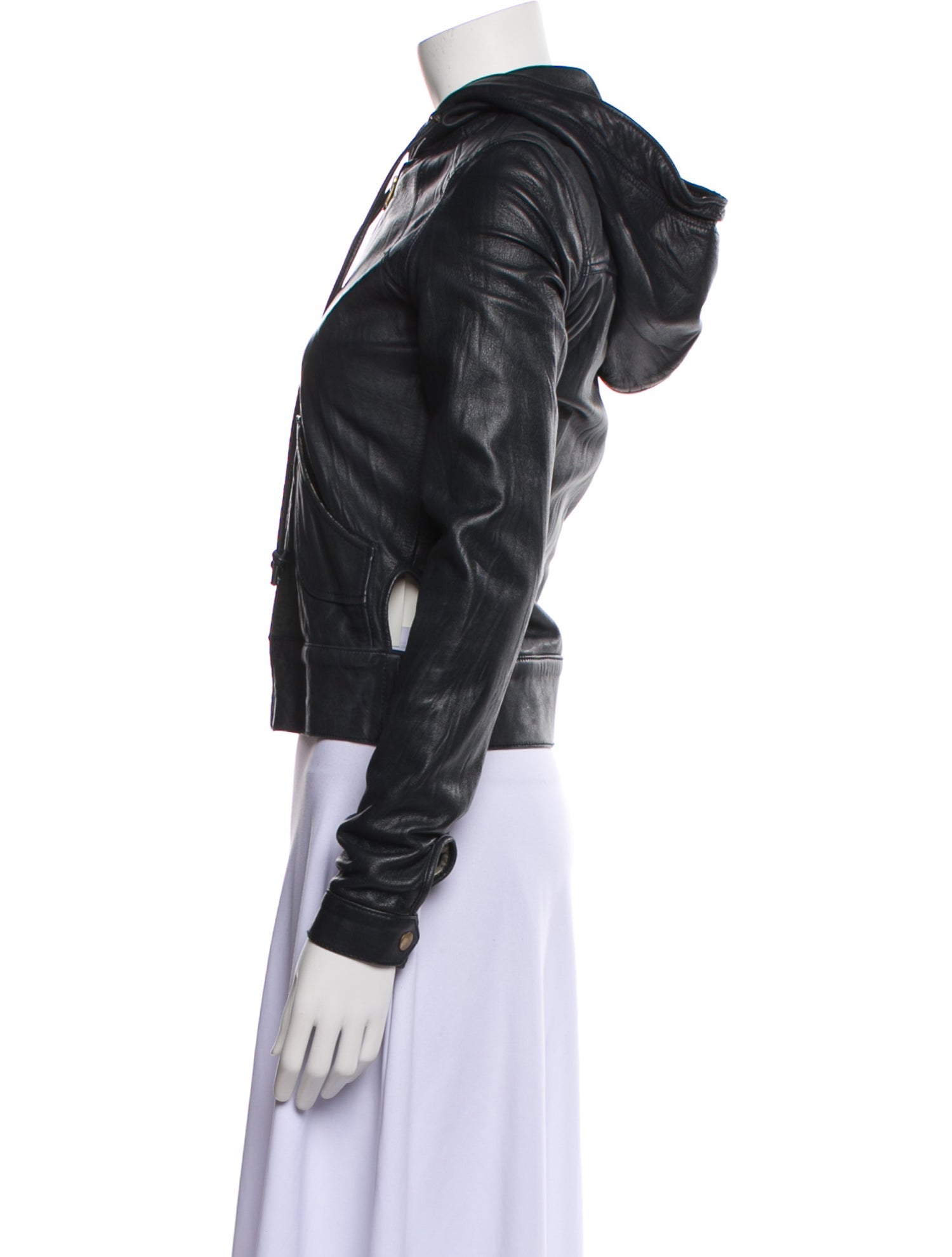 Mike & Chris Leather Biker Jacket