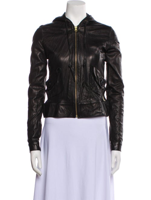Mike & Chris Leather Biker Jacket