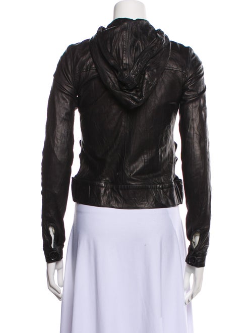 Mike & Chris Leather Biker Jacket