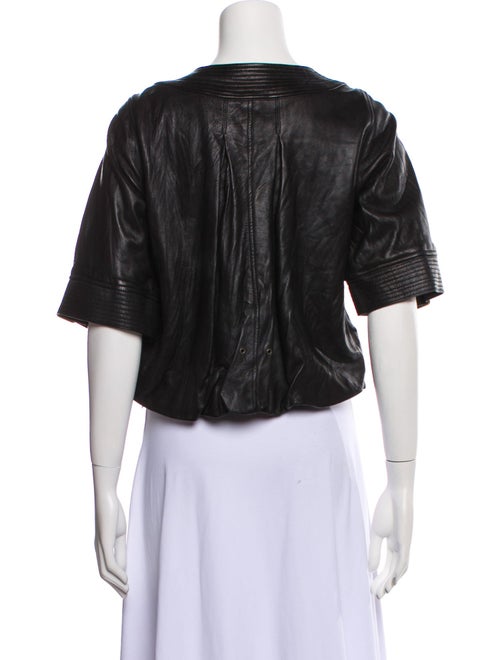 Mike & Chris Leather Evening Jacket