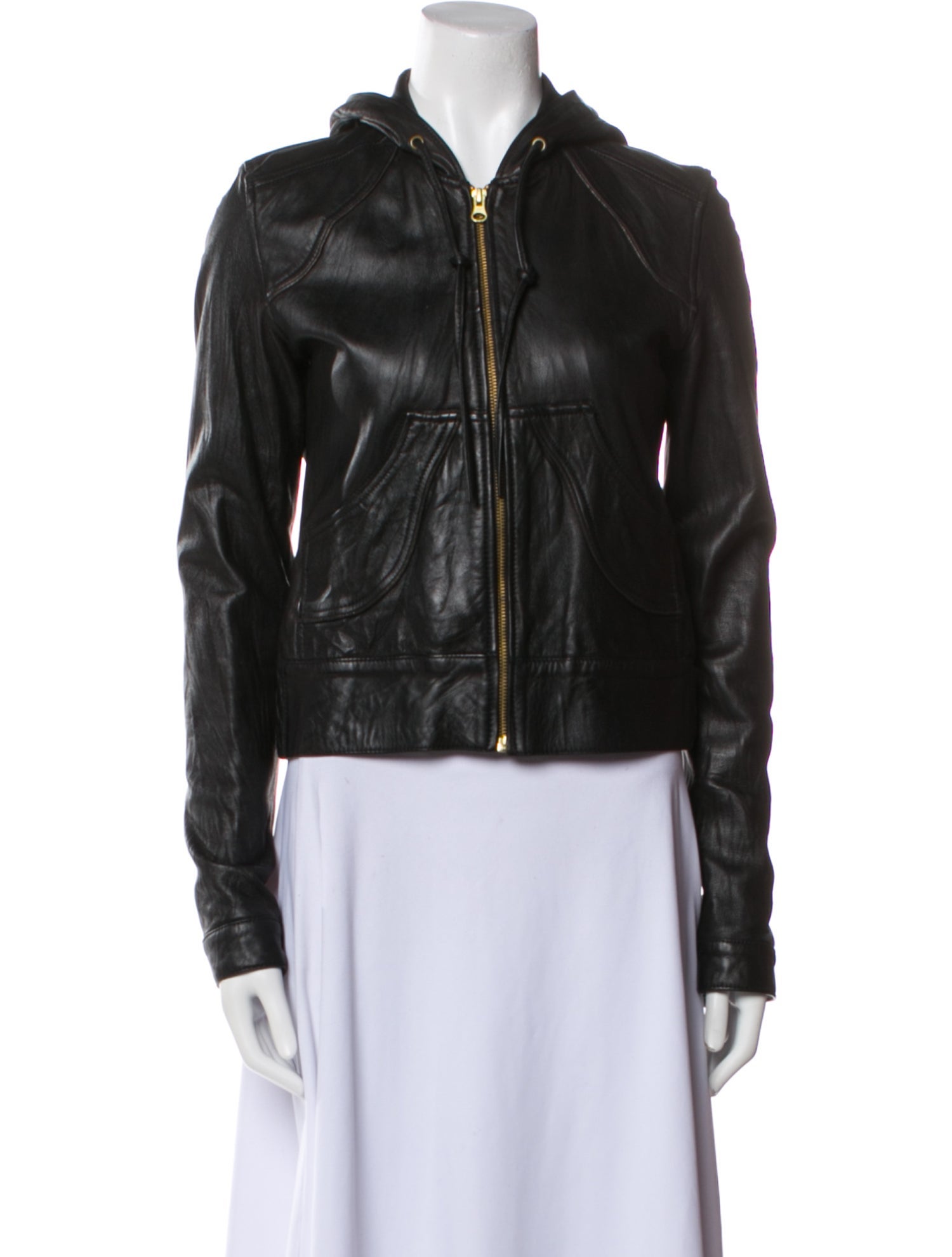 Mike & Chris Leather Biker Jacket