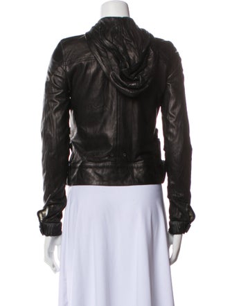 Mike & Chris Leather Biker Jacket