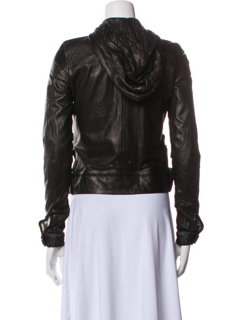 Mike & Chris Leather Biker Jacket