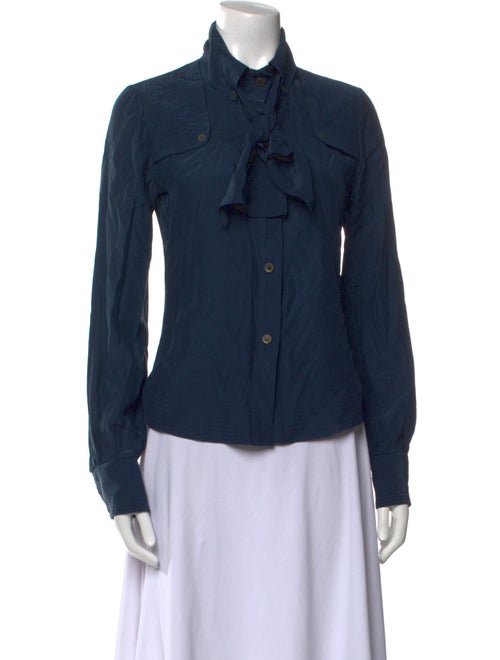 Mike & Chris Long Sleeve Button-Up Top