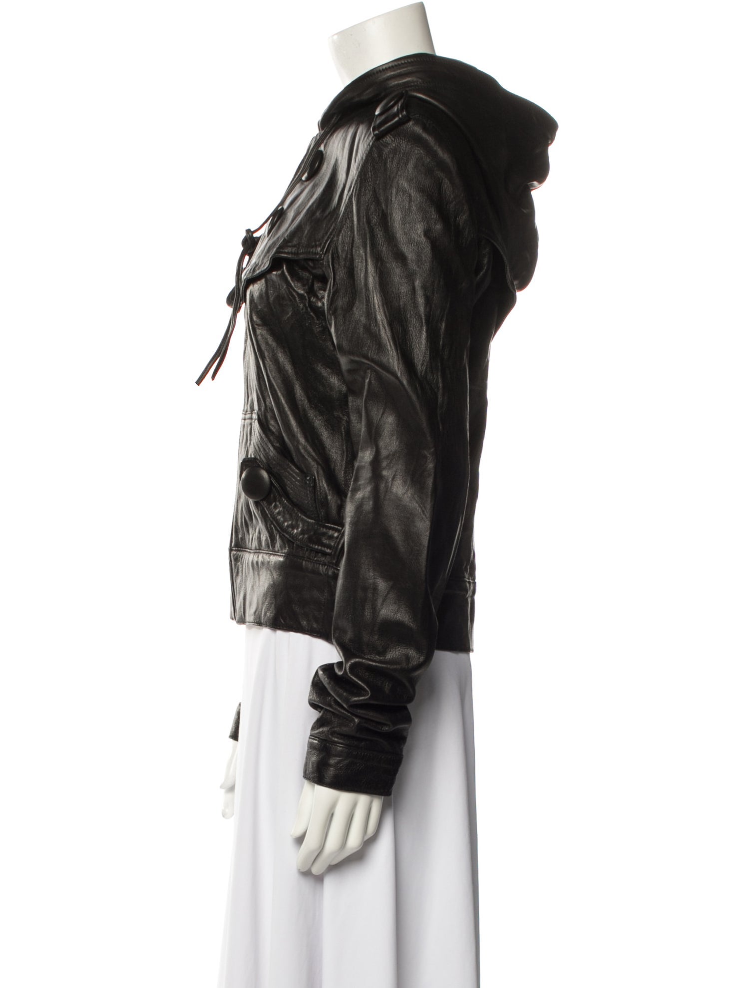 Mike & Chris Leather Biker Jacket