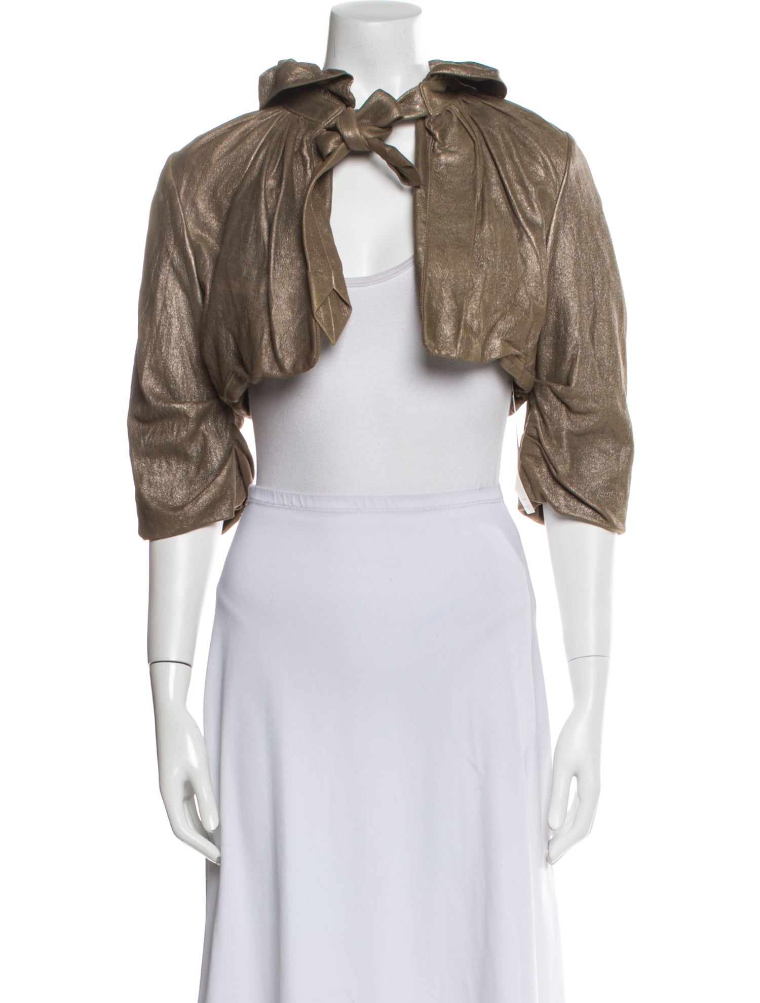 Mike & Chris Leather Bolero