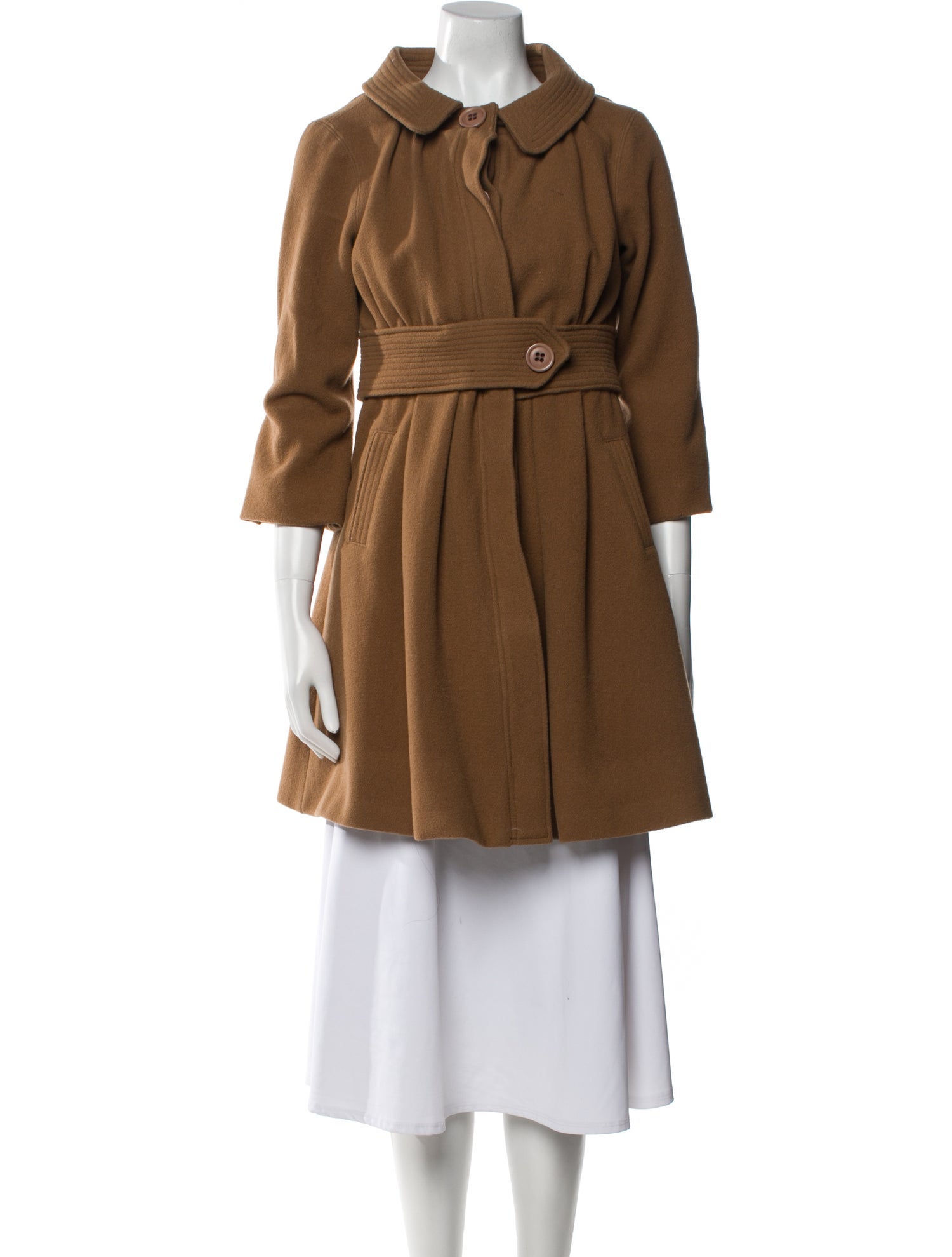 Mike & Chris Wool Trench Coat