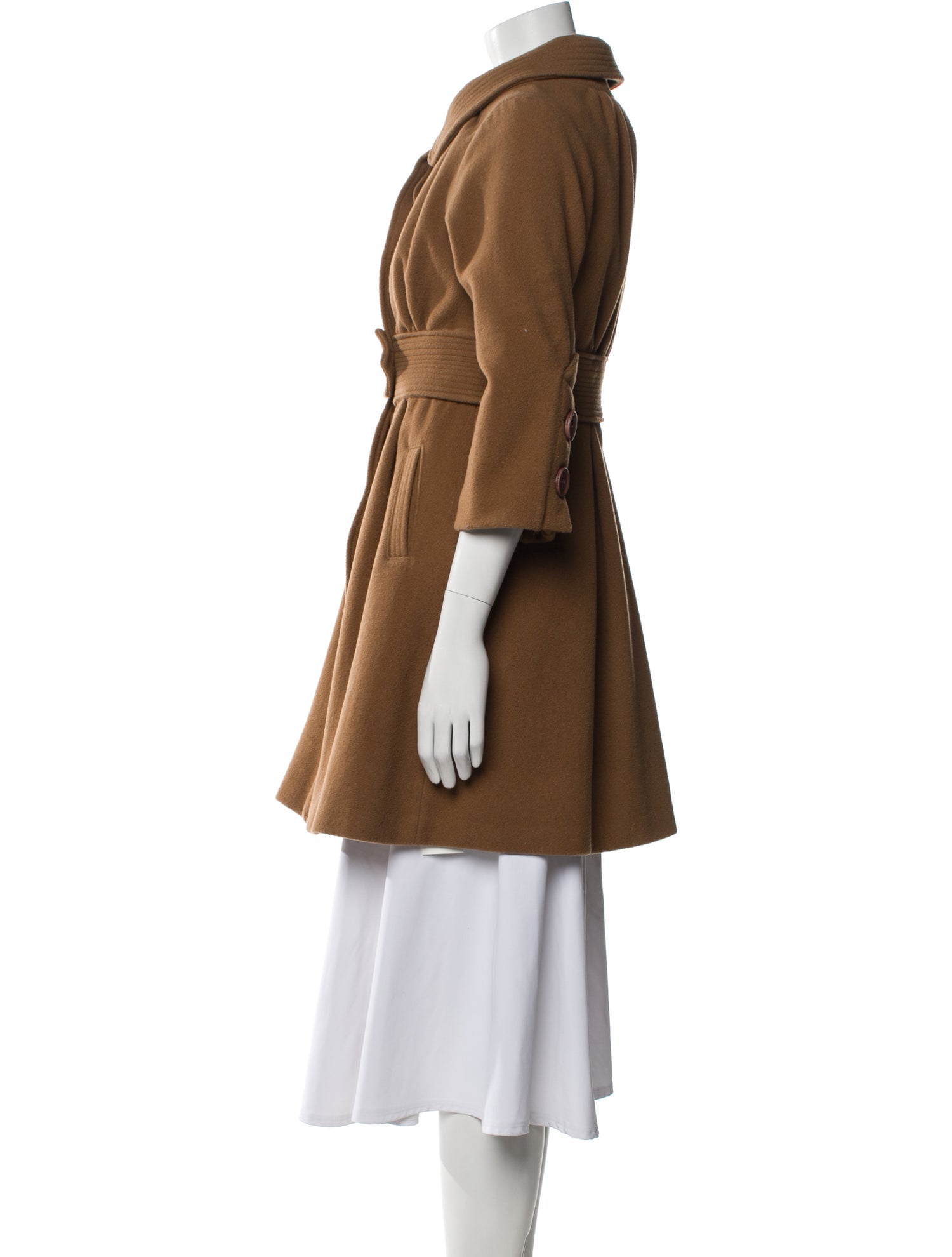 Mike & Chris Wool Trench Coat