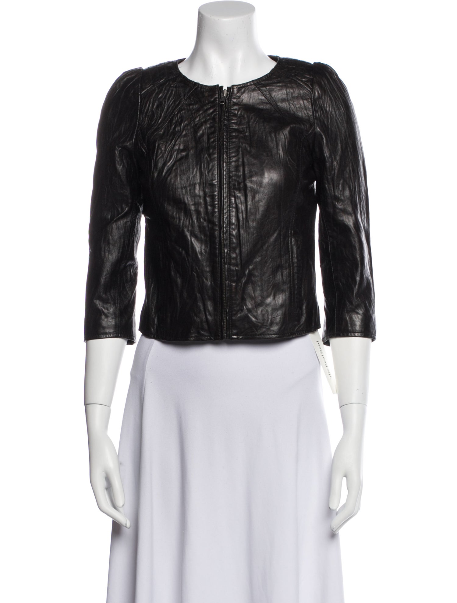 Mike & Chris Leather Biker Jacket