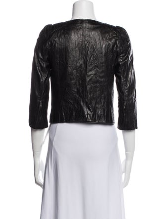 Mike & Chris Leather Biker Jacket