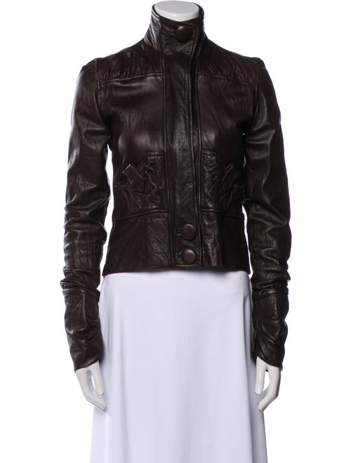 Mike & Chris Leather Biker Jacket