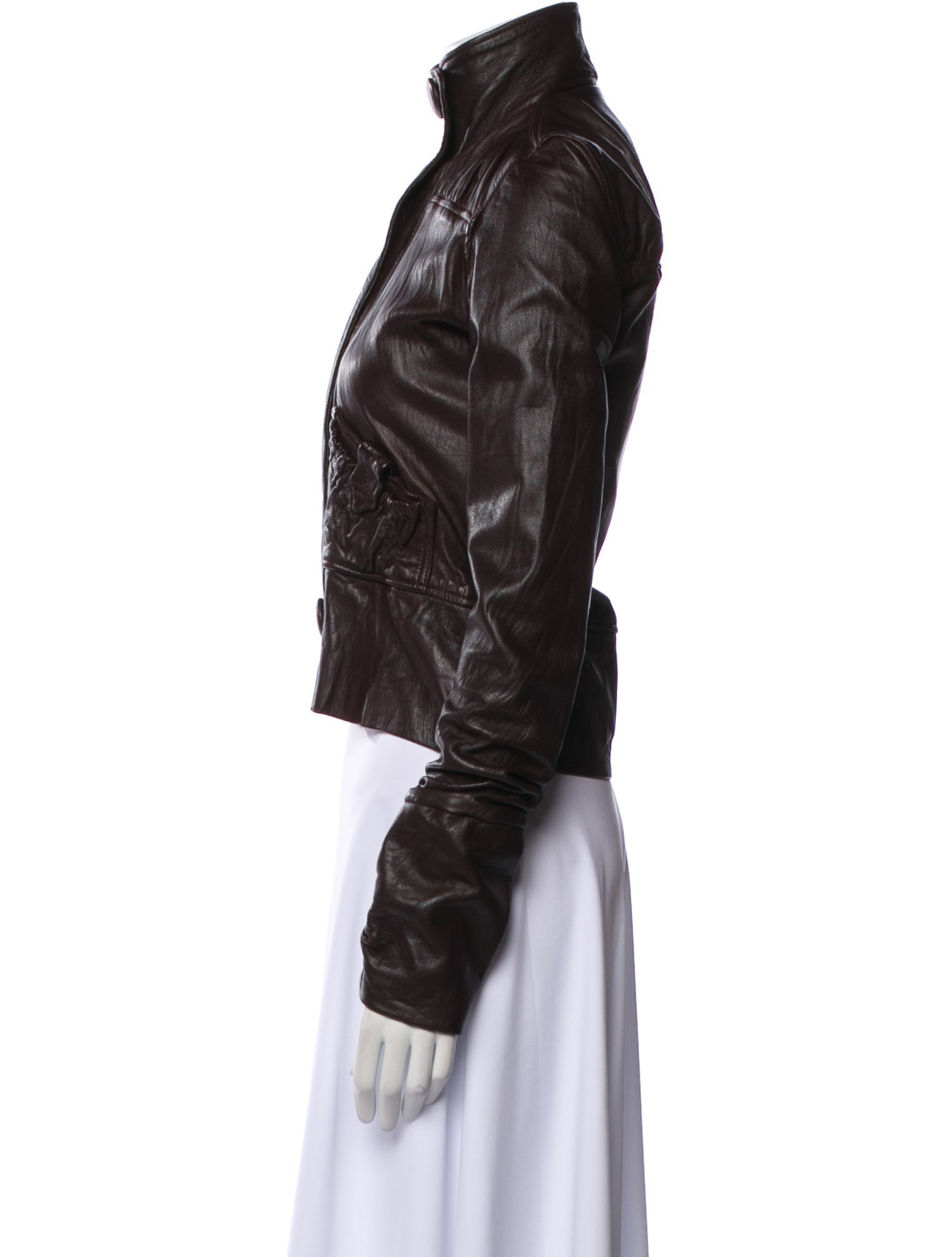 Mike & Chris Leather Biker Jacket