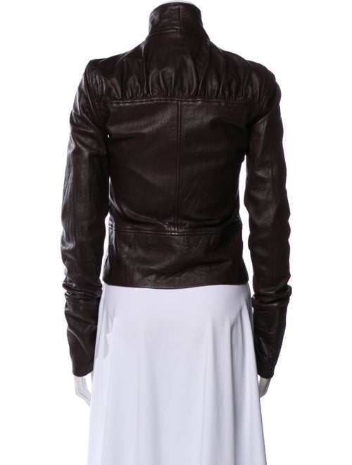 Mike & Chris Leather Biker Jacket