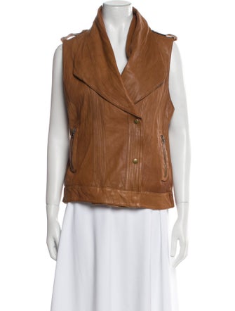 Mike & Chris Leather Vest