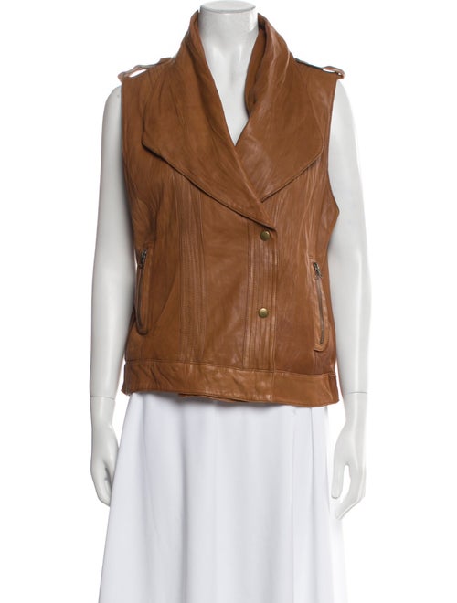 Mike & Chris Leather Vest