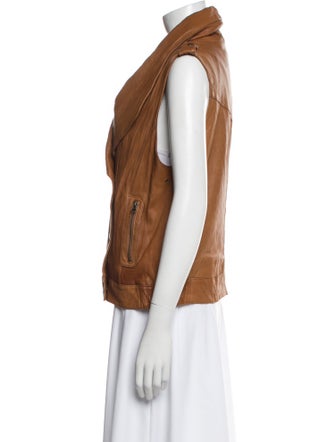 Mike & Chris Leather Vest