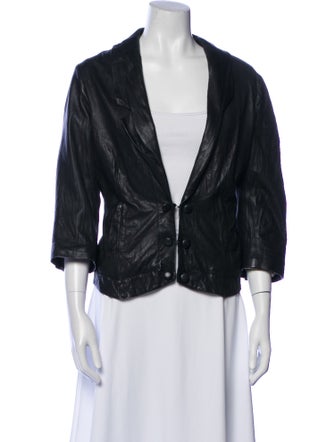 Mike & Chris Leather Biker Jacket