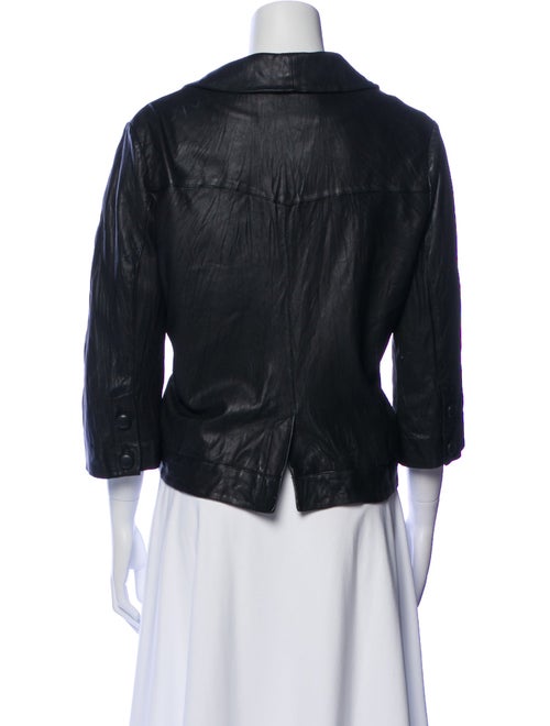 Mike & Chris Leather Biker Jacket