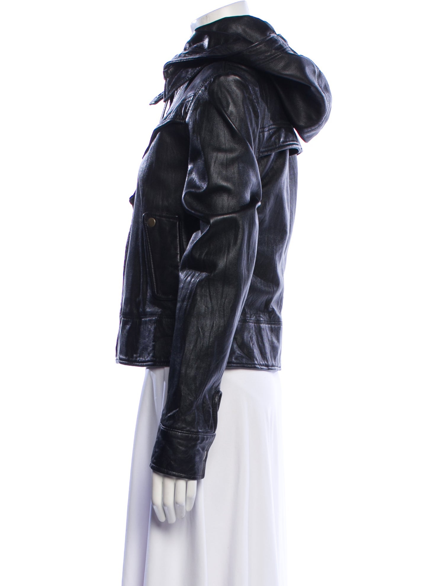 Mike & Chris Leather Biker Jacket