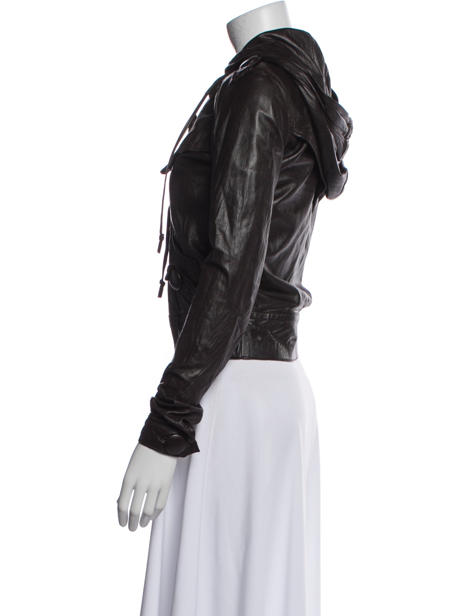 Mike & Chris Leather Biker Jacket