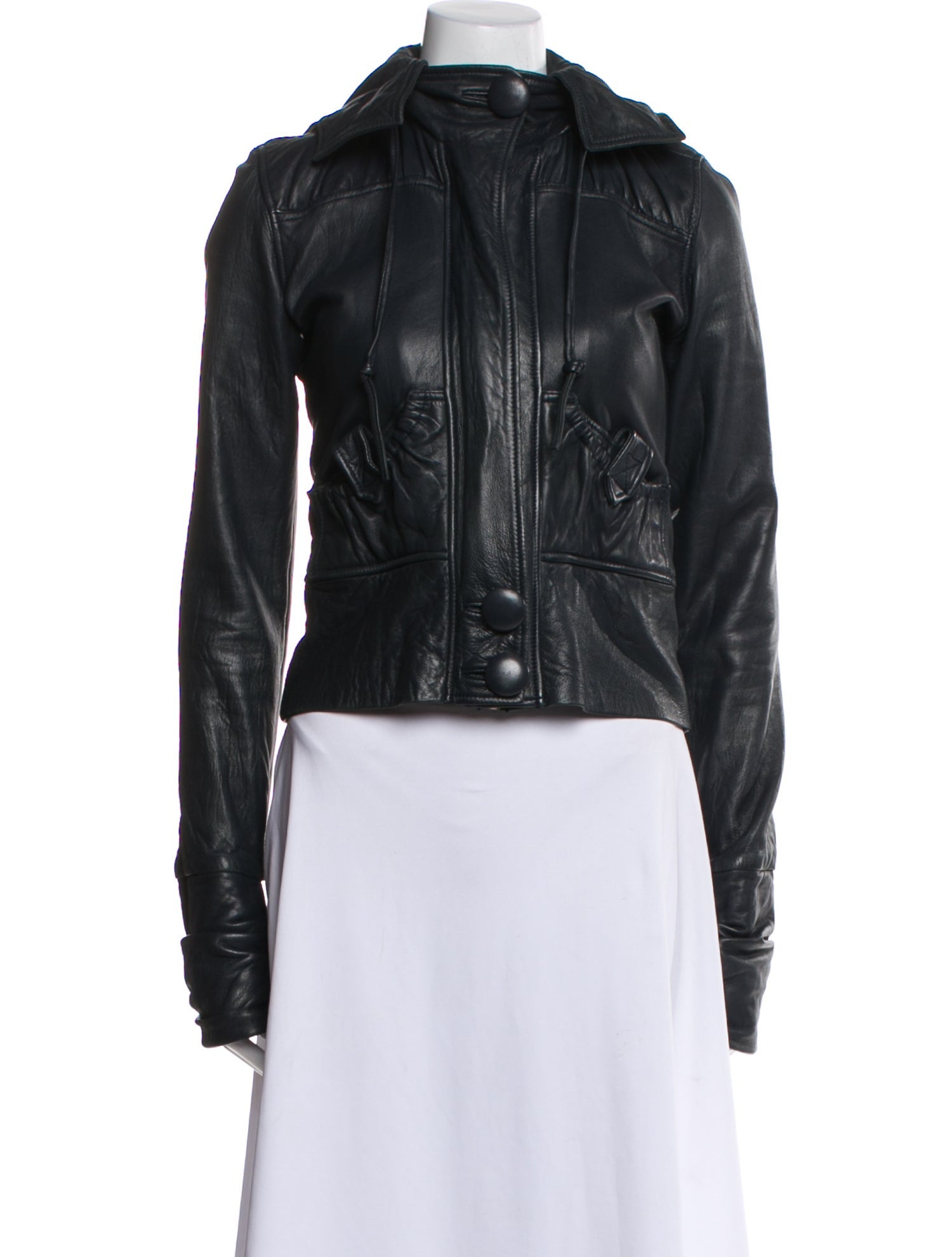 Mike & Chris Leather Biker Jacket