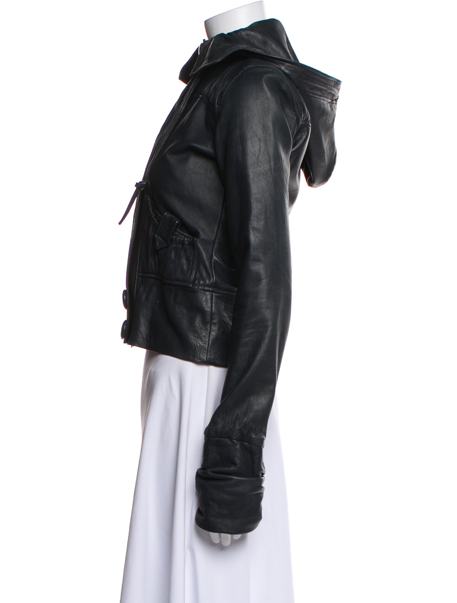 Mike & Chris Leather Biker Jacket
