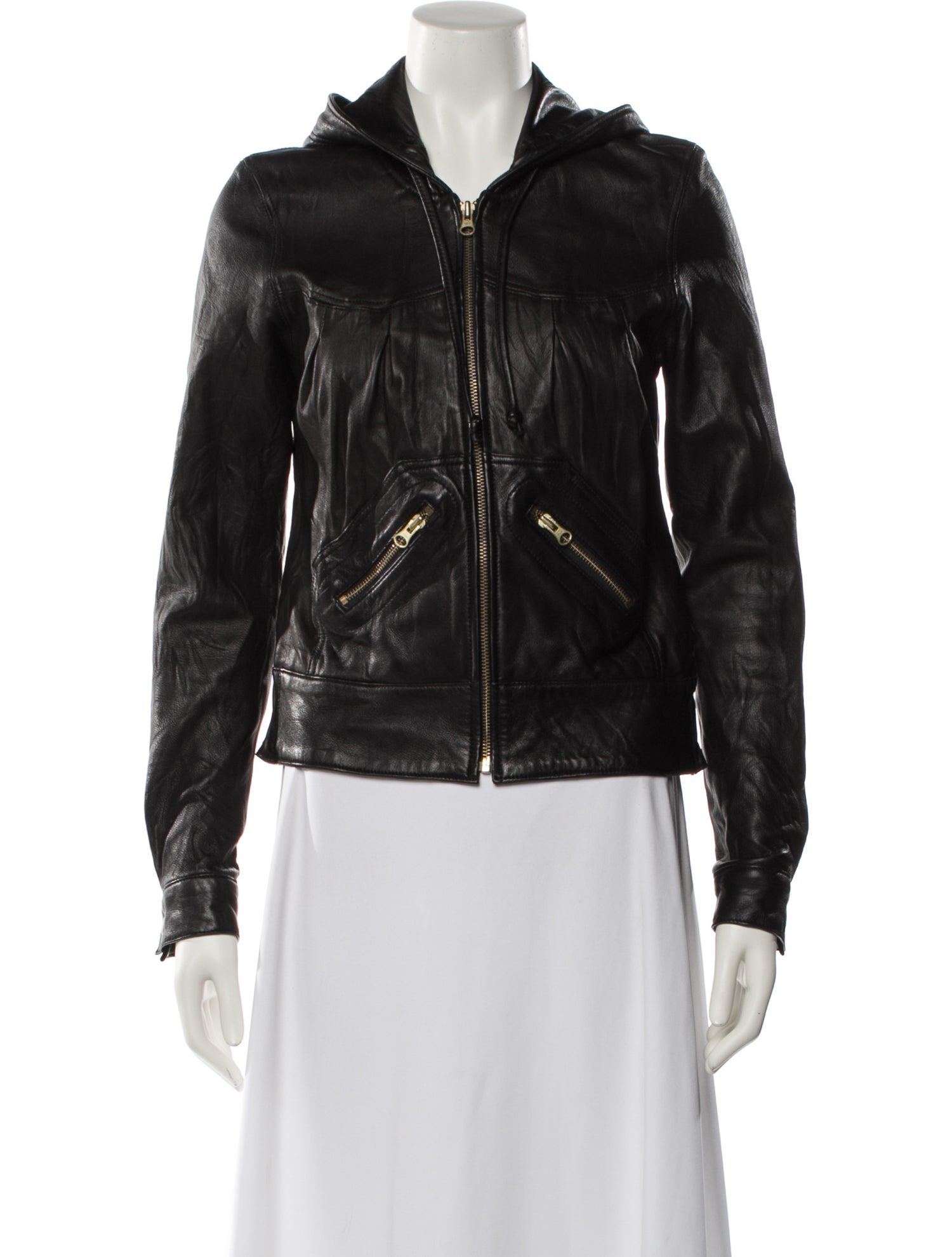 Mike & Chris Leather Biker Jacket