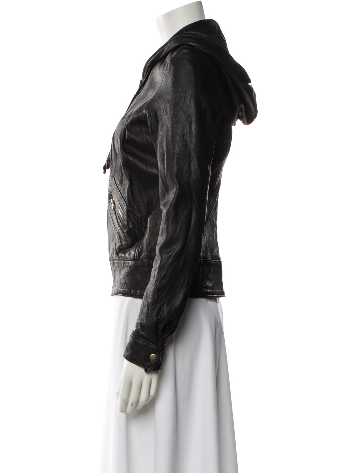 Mike & Chris Leather Biker Jacket