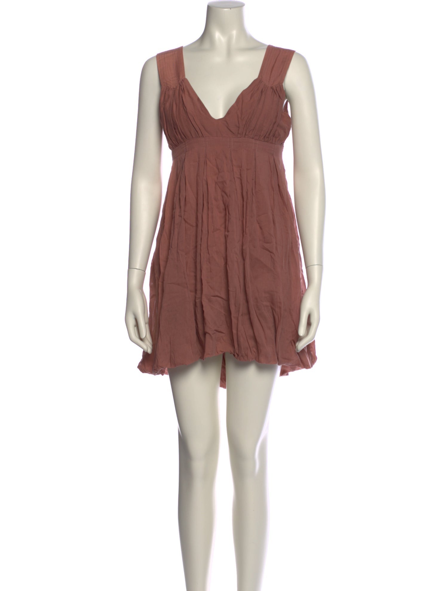 Mike & Chris V-Neck Mini Dress