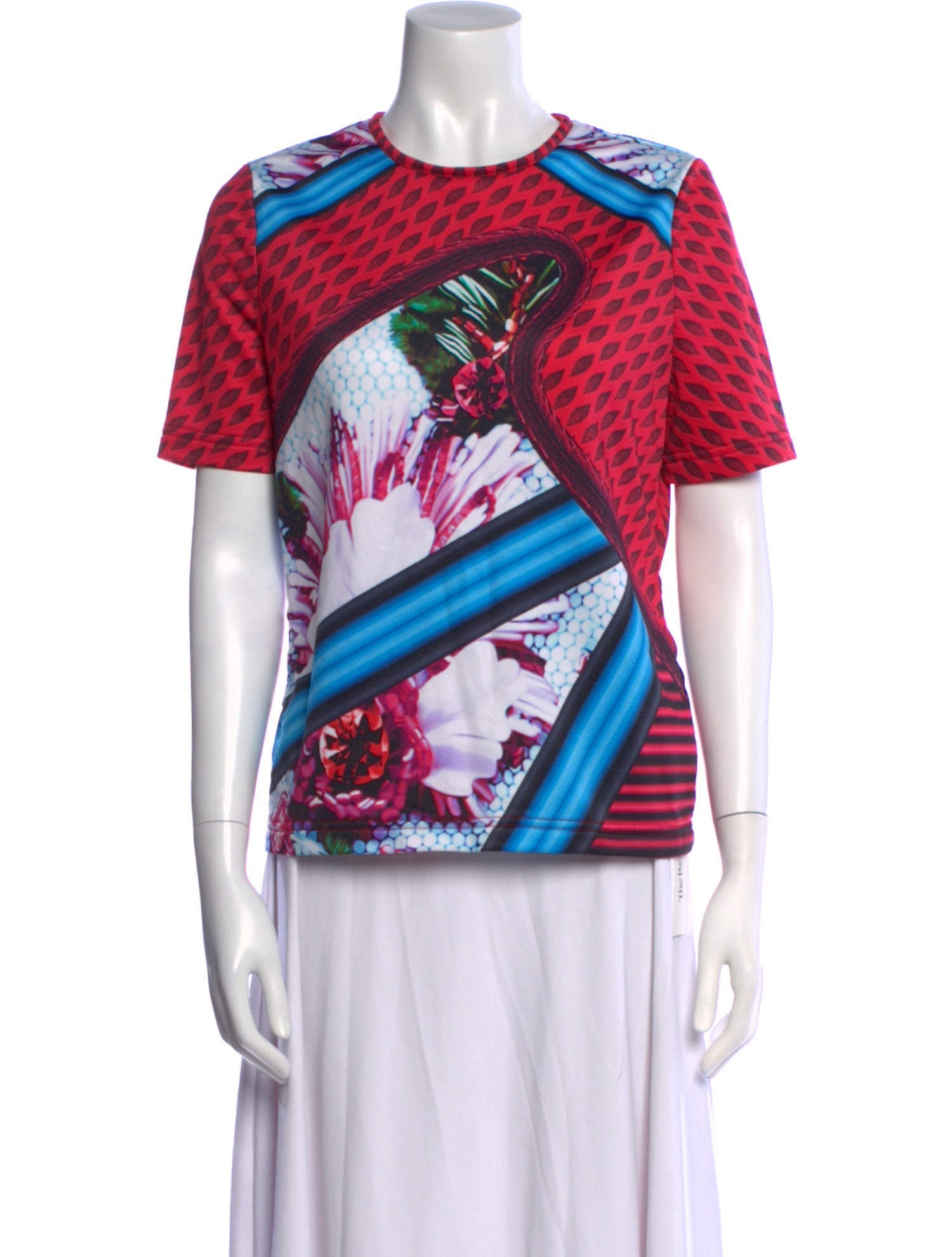Mary Katrantzou x adidas Printed Crew Neck T-Shirt