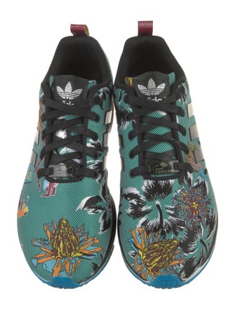 Mary Katrantzou x adidas Mesh Printed Athletic Sneakers