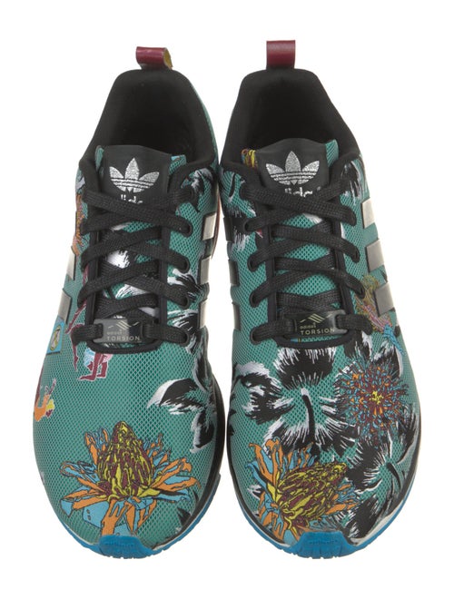 Mary Katrantzou x adidas Mesh Printed Athletic Sneakers