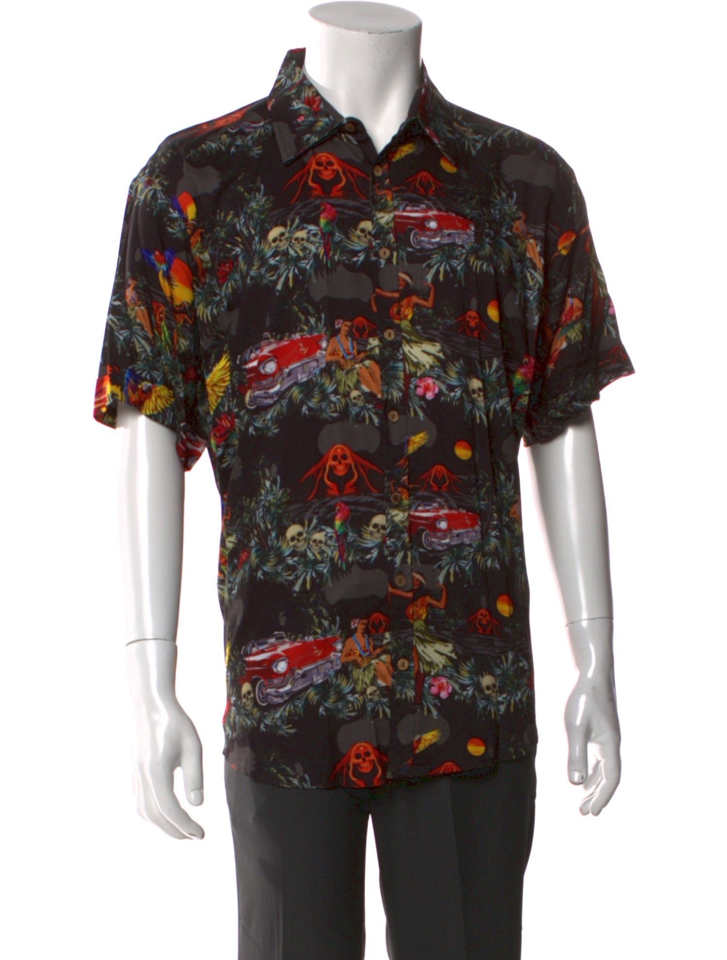 Mauna Kea Printed Short Sleeve Shirt