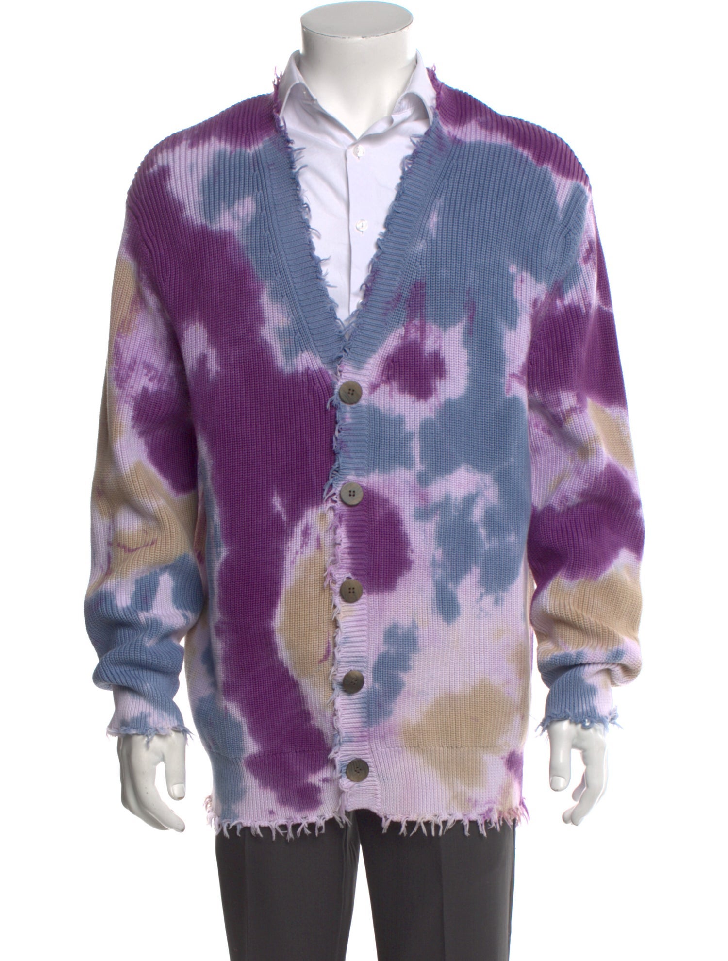 Mauna Kea Printed V-Neck Pullover