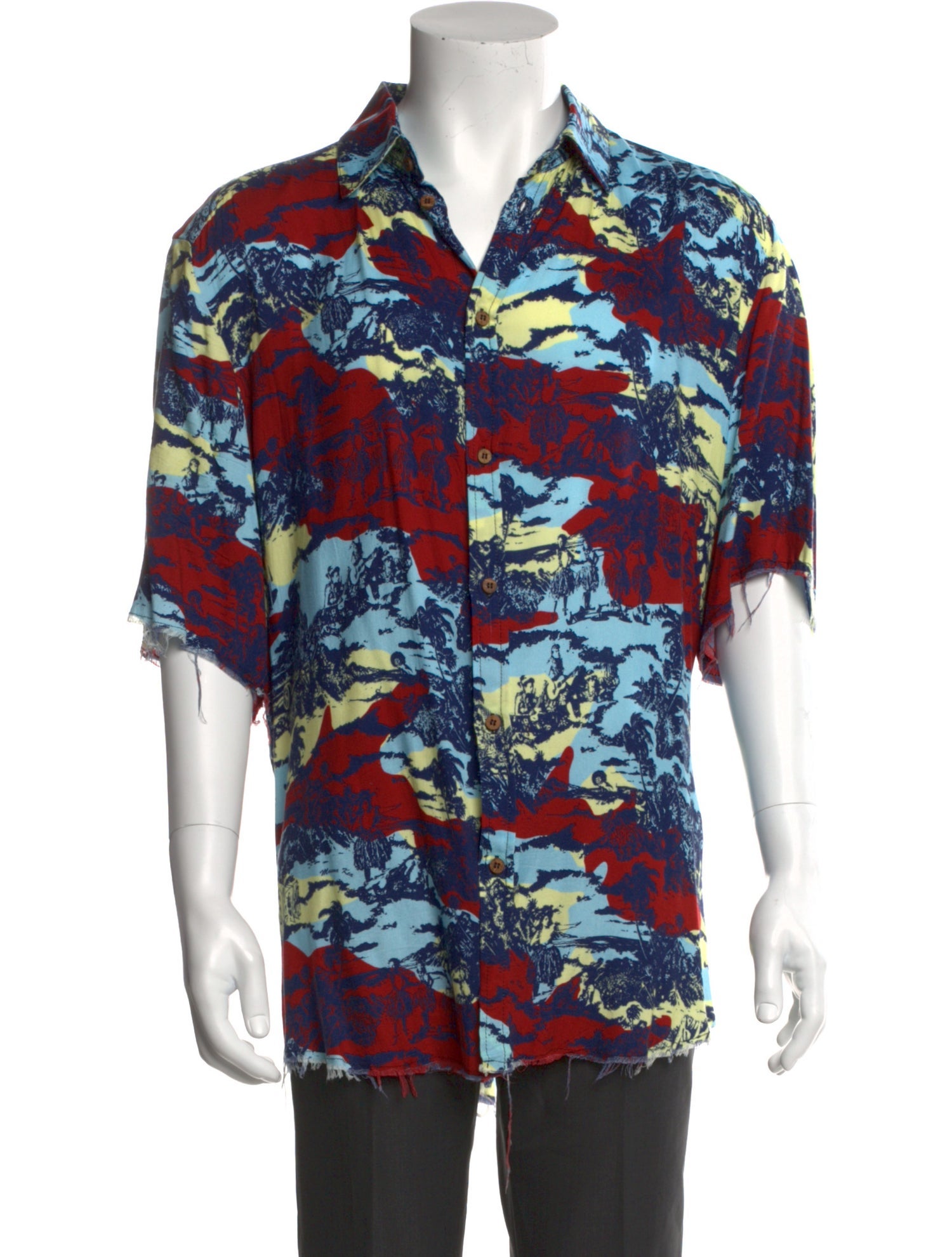 Mauna Kea Printed Short Sleeve Shirt