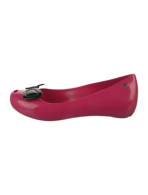 Melissa x Karl Lagerfeld PVC Ballet Flats