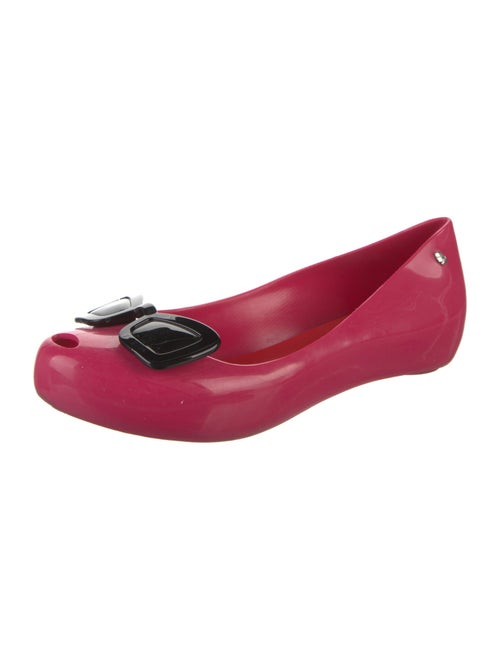 Melissa x Karl Lagerfeld PVC Ballet Flats