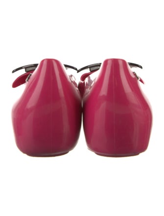 Melissa x Karl Lagerfeld PVC Ballet Flats