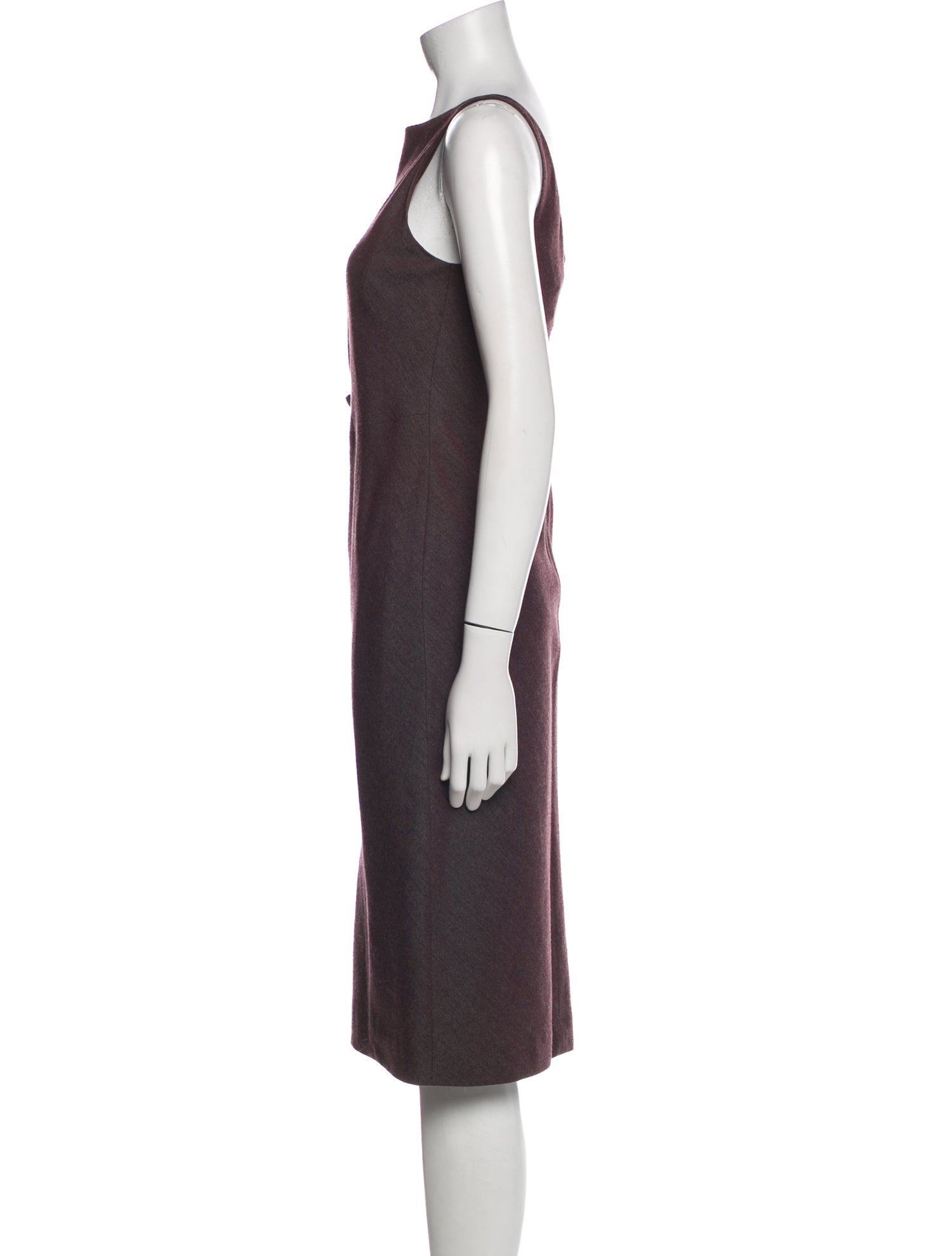 Robert Rodriguez xo Barney's New York Wool Knee-Length Dress