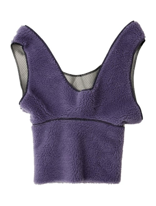 Matek V-Neck Sleeveless Crop Top