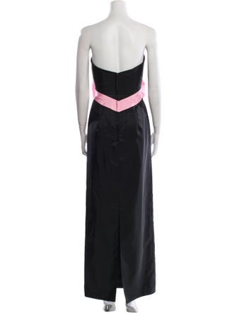 Mike Benet Printed Long Dress